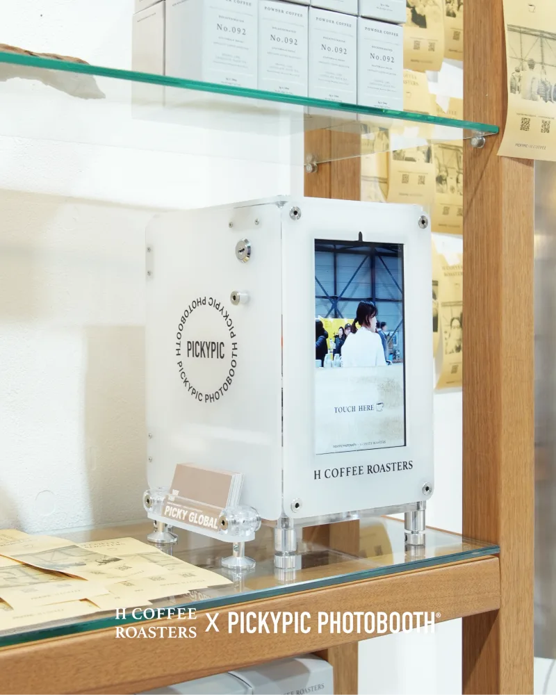 HCOFFEE x PICKYPIC 포토부스 렌탈 이미지 1