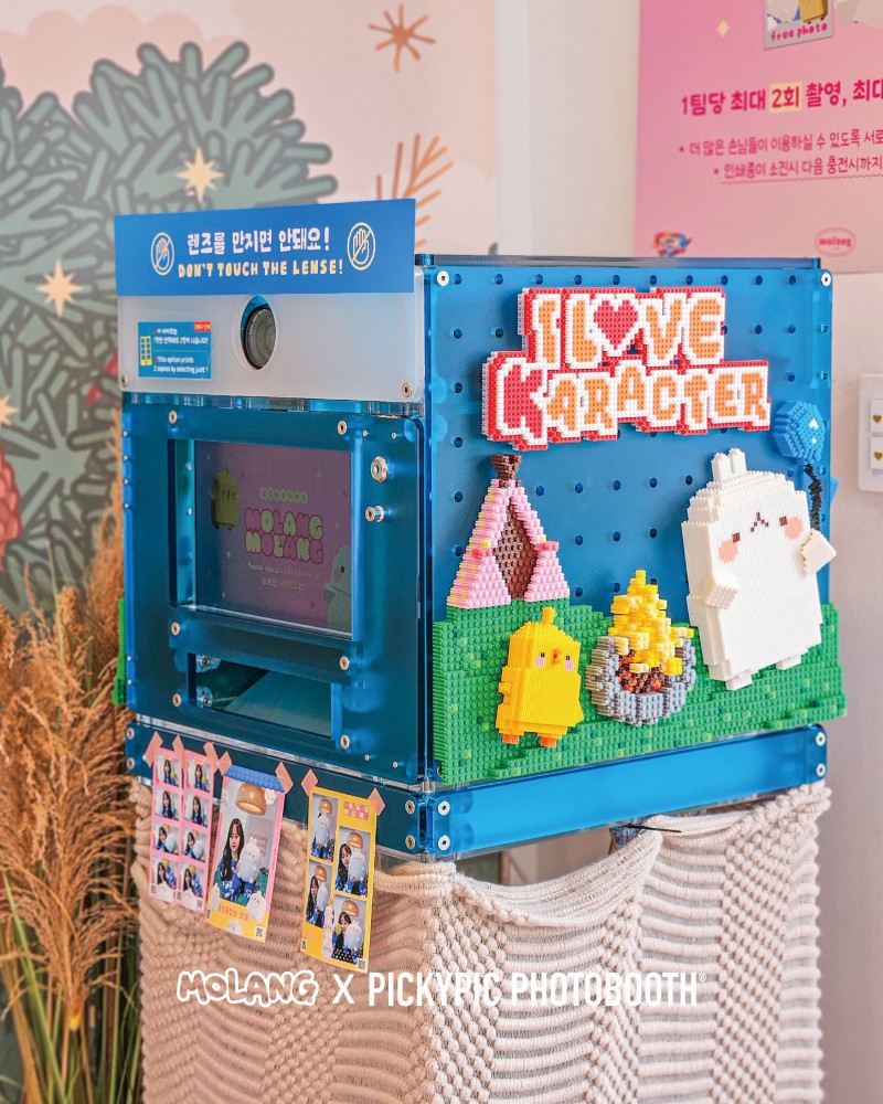 MOLANG x PICKYPIC 포토부스 렌탈 이미지 1